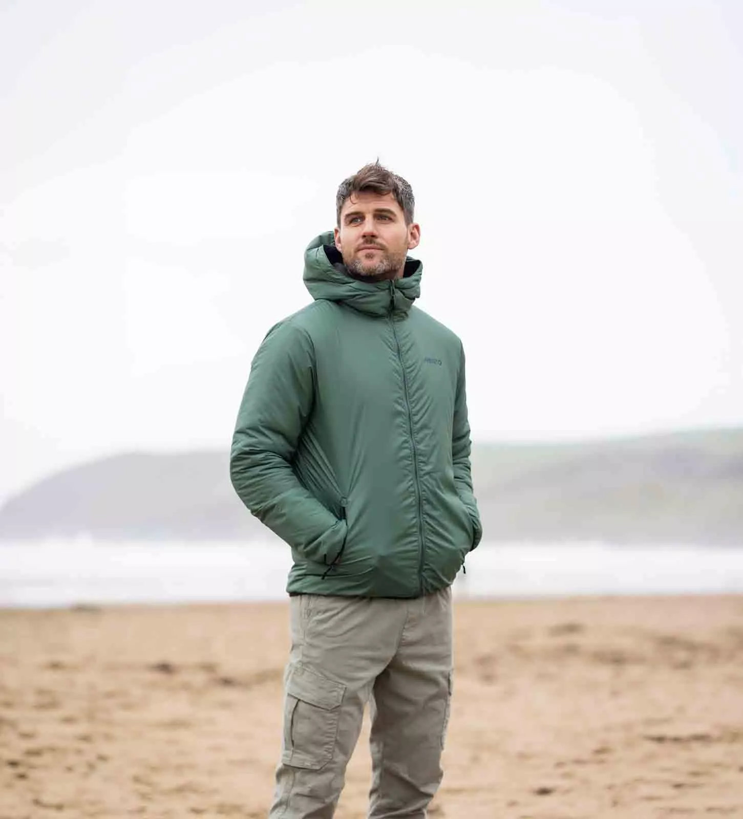 Isolierte Coastal Wendejacke